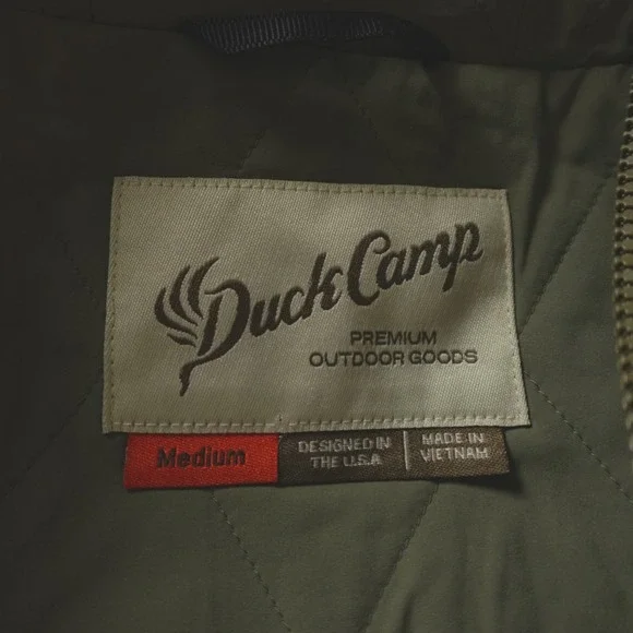 New NWT Duck Camp Jacket Airflow Insulated Hoodie - Woodland Camo - Picture 4 of 10
